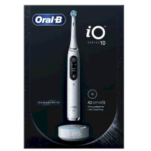 ORAL-B iO Series 10 Stardust White Electric toothbrush + iO Sense charger White