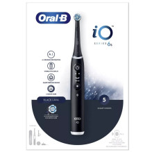 Oral-B Electric Toothbrush iO Series 6s Rotating / Oscillating, Black Lava EU Oral-B Electric Toothbrush iO Series 6s Rotating / Oscillating, Black Lava EU