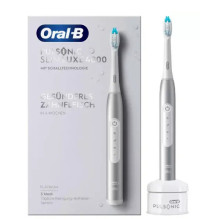 Braun Oral-B Pulsonic Slim Luxe 4000 Elektrische Schallzahnbürste, platina