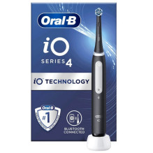 Braun Oral-B iO Series 4 with Travel Seat in Matt Black