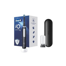 Braun Oral-B iO Series 4 with Travel Seat in Matt Black
