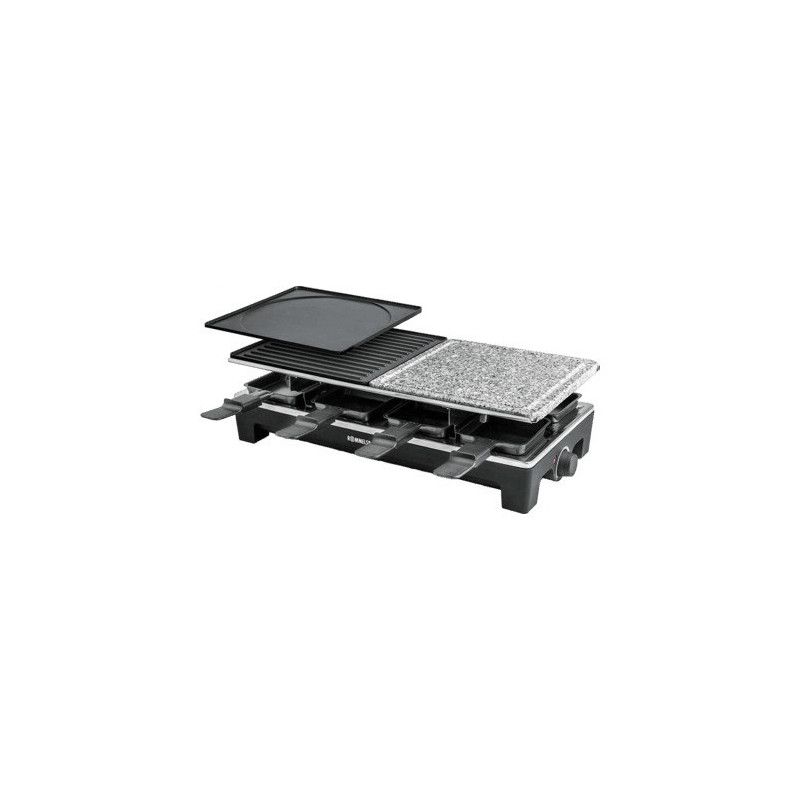 Rommelsbacher RCS 1350 Raclettegrill Black / Edelstahl