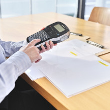 DYMO LabelManager 280 Label Maker , Rechargeable Handheld Label Printer with QWERTY Keyboard , Includes Black &amp; Whit