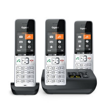 Gigaset Comfort 500A trio silver Black