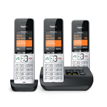 Gigaset Comfort 500A trio sidabrinė juoda