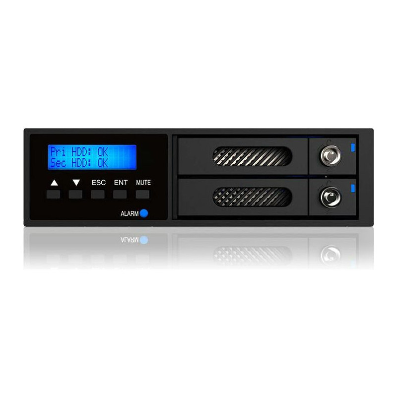 We-Ra. Raidon 2x6,3cm SATAIII / SSD in 5.25" IR2022