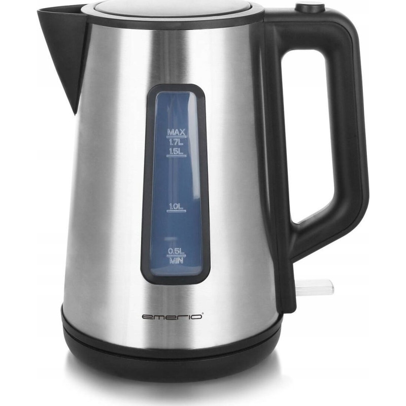 Elektrinis virdulys Emerio, 1.7L Cool Wall silver