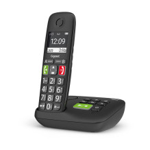 Gigaset E290A int. Großtasten-Schnurlostelefon mit Anrufbeantworter - Black Gigaset E290A int. Großtasten-Schnurlostelefon mit Anrufbeantworter - Black