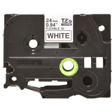 Schriftbandkassette Brother 24mm weiß / Black TZEFX251 Schriftbandkassette Brother 24mm weiß / Black TZEFX251