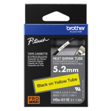 Aksesuāri un izejmateriāli Brother BROTHER Heat Shrink Tube Black on White 5,2mm Aksesuāri un izejmateriāli Brother BROTHER Heat Shrink Tube Black on White 5,2mm