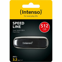 Intenso USB atmintinė 512GB 3.2 Speed Line mažmeninė prekyba Intenso USB atmintinė 512GB 3.2 Speed Line mažmeninė prekyba