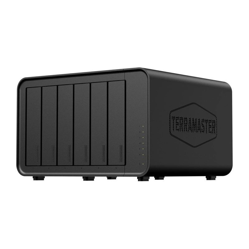 TERRAMASTER F6-424, 6bay NAS, Quad-Core, 8GB DDR5, Diskless