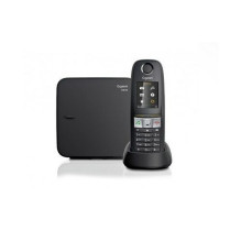 Gigaset E630 schnurloses Festnetztelefon (analoginis), juodas Gigaset E630 schnurloses Festnetztelefon (analoginis), juodas