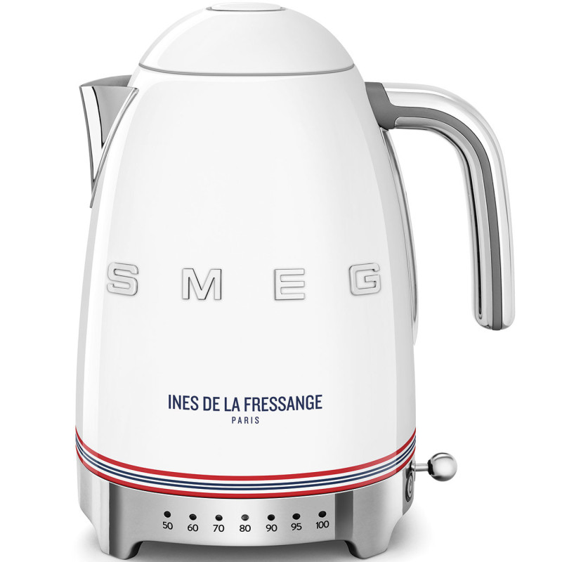 Smeg elektrinis virdulys KLF04IDFEU 1,7L, White, Ines de la Fressange