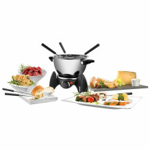 Unold Elektrinė fondiu 0,8l 6 asmenims iš nerūdijančio plieno Black (48615) Unold Elektrinė fondiu 0,8l 6 asmenims iš nerūdijančio plieno Black (48615)