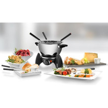 Unold Electric Fondues 0,8l 6 persons stainless steel black Schwarz (48615) Unold Electric Fondues 0,8l 6 persons stainless steel black Schwarz (48615)