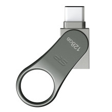 Pendrive Silicon Power Mobilus C80, 128 GB (SP128GBUC3C80V1S )