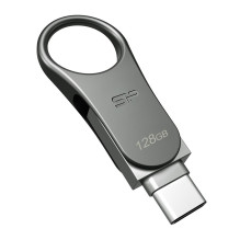 Pendrive Silicon Power Mobilus C80, 128 GB (SP128GBUC3C80V1S )