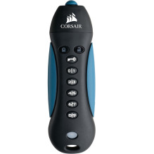 Corsair „Flash Padlock 3“ 128 GB (juoda / mėlyna, USB-A 3.2 1 kartos) Corsair „Flash Padlock 3“ 128 GB (juoda / mėlyna, USB-A 3.2 1 kartos)