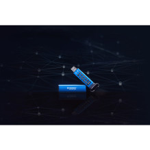 Kingston IronKey Keypad 200 Verschlüsselter USB-Stick 128GB USB 3.2 Gen1 A tipo