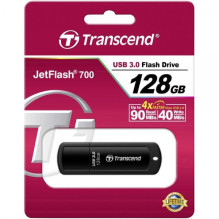 USB-Stick 128GB Transcend JetFlash 700 USB3.1 Black USB-Stick 128GB Transcend JetFlash 700 USB3.1 Black