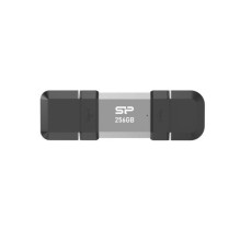 Silicon Power USB-Stick 128GB USB3.2 + Type C C51 Black