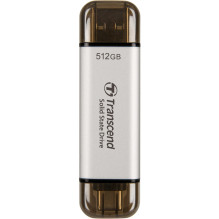 SSD 512GB Transcend ESD310S Portable, USB 10Gbps, Type-C / A