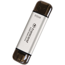 SSD 512GB Transcend ESD310S Portable, USB 10Gbps, Type-C / A
