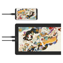 Huion drawing display KAMVAS 16, Cosmo Black