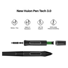 huion grafinės tabletė KAMVAS 16, Cosmo Black