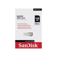 Sandisk „Ultra Luxe“ 128 GB (sidabrinės spalvos, USB-A 3.2 1 kartos) Sandisk „Ultra Luxe“ 128 GB (sidabrinės spalvos, USB-A 3.2 1 kartos)