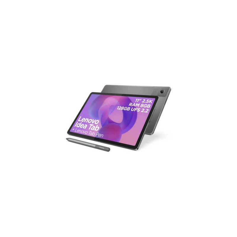 Lenovo Idea Tab 11" planšetinis kompiuteris Wi-Fi 8GB / 256GB su Tab Pen, Luna Grey (TB336FU)