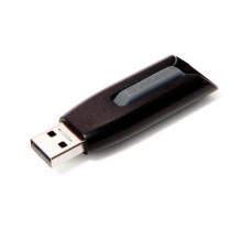 USB atmintinė 128GB Verbatim 3.2 Store'n Go V3 Juoda, mažmeninė kaina