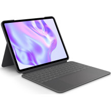Logitech Combo Touch iPad Pro 13'' 7Gen (2024) Gray QWERTZ
