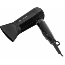 Braun BRHD350E Atlasiniai plaukai 3 HD350 Plaukų džiovintuvas, juodas