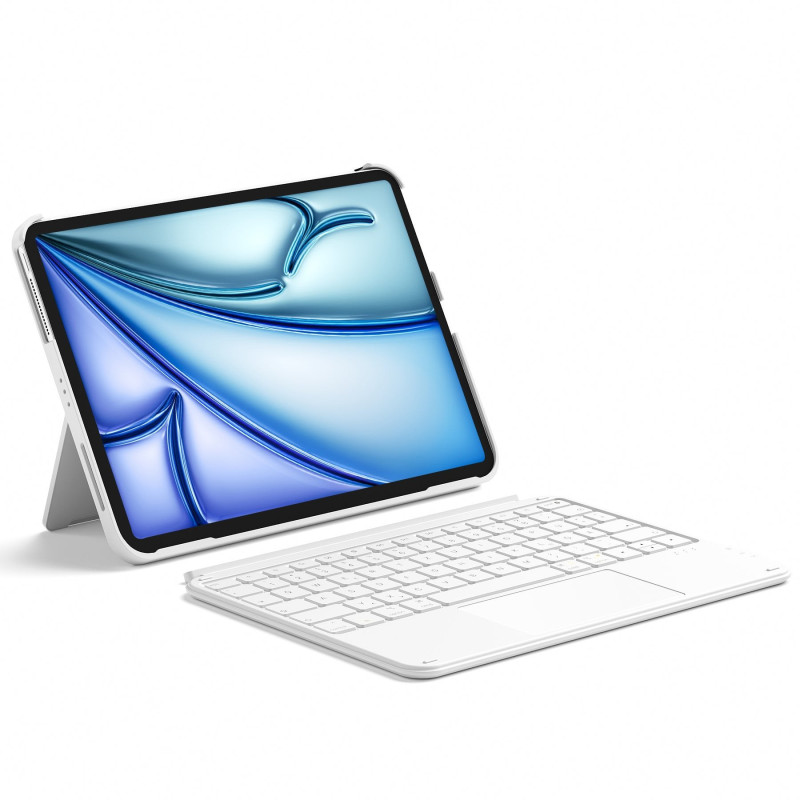 inateck Klaviatūra Ace Touch iPad 11" / Air 4-6 Com. QWERTZ weiß