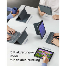 inateck Klaviatūra iPad 11" iPad Air 4-6 Com. QWERTZ pilka inateck Klaviatūra iPad 11" iPad Air 4-6 Com. QWERTZ pilka