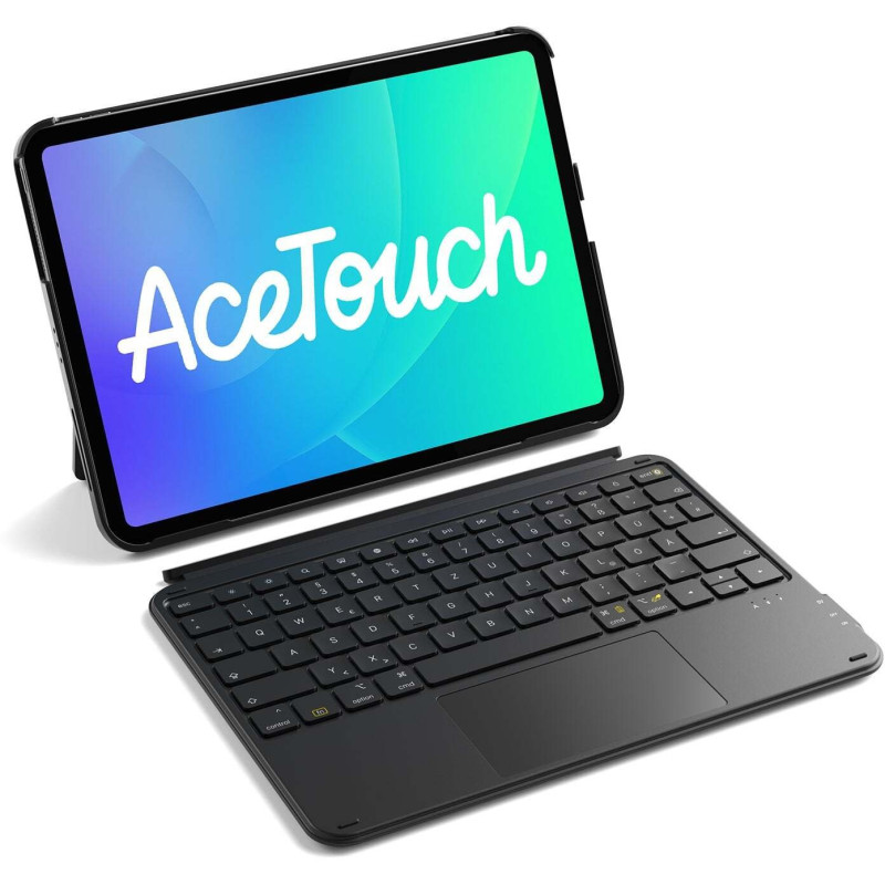 inateck Keyboard Ace Touch iPad 11" QWERTZ graphite