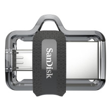 USB flash drive SanDisk Ultra Dual Drive m3.0, 256 GB (SDDD3-256G-G46) USB flash drive SanDisk Ultra Dual Drive m3.0, 256 GB (SDDD3-256G-G46)