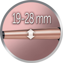 Remington CI83V6 Lockenstab Keratin Protect Pilka / rožė gold Remington CI83V6 Lockenstab Keratin Protect Pilka / rožė gold