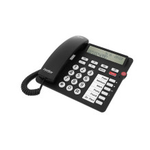 tiptel Ergophone 1300, Großtastentelefon, Black