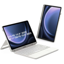inateck Klaviatūra Samsung 11 colių QWERTZ, balta