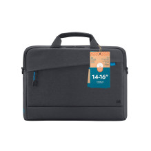Mobilis Trendy portfelis 14-16" black 35% perdirbto medžiagų Mobilis Trendy portfelis 14-16" black 35% perdirbto medžiagų