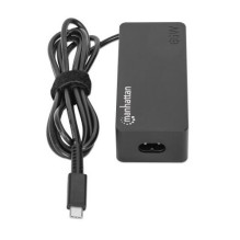 MANHATTAN USB-C Power Delivery nešiojamojo kompiuterio maitinimo adapteris 65 W Black MANHATTAN USB-C Power Delivery nešiojamojo kompiuterio maitinimo adapteris 65 W Black