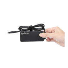 MANHATTAN USB-C Power Delivery laptop charger 65 W Black MANHATTAN USB-C Power Delivery laptop charger 65 W Black