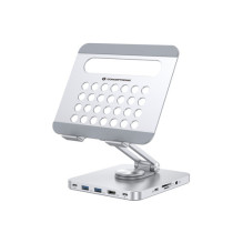 CONCEPTRONIC Planšetinis kompiuteris inkl.8-in-1 Sidabrinis prijungimas CONCEPTRONIC Planšetinis kompiuteris inkl.8-in-1 Sidabrinis prijungimas