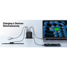 Power adapter for Acer laptop Acer ZL.ADTCC.00L charger for portable devices Universal Black AC Fast charging Internal