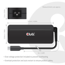 Maitinimo šaltinis nešiojamam kompiuteriui Club 3D Club3D USB-C PD3.1 140W GaN mažmeninei prekybai Maitinimo šaltinis nešiojamam kompiuteriui Club 3D Club3D USB-C PD3.1 140W GaN mažmeninei prekybai
