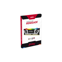Kingston Fury Renegade RGB DDR5 Memory, 96 GB, 6400MHz, CL32 (KF564C32RSAK2-96)