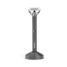 BaByliss Super-X Metal OT996E elektrinis barzdos kirpiklis su baterija 5,5 mm drėgnam ir sausam skutimuisi Silver